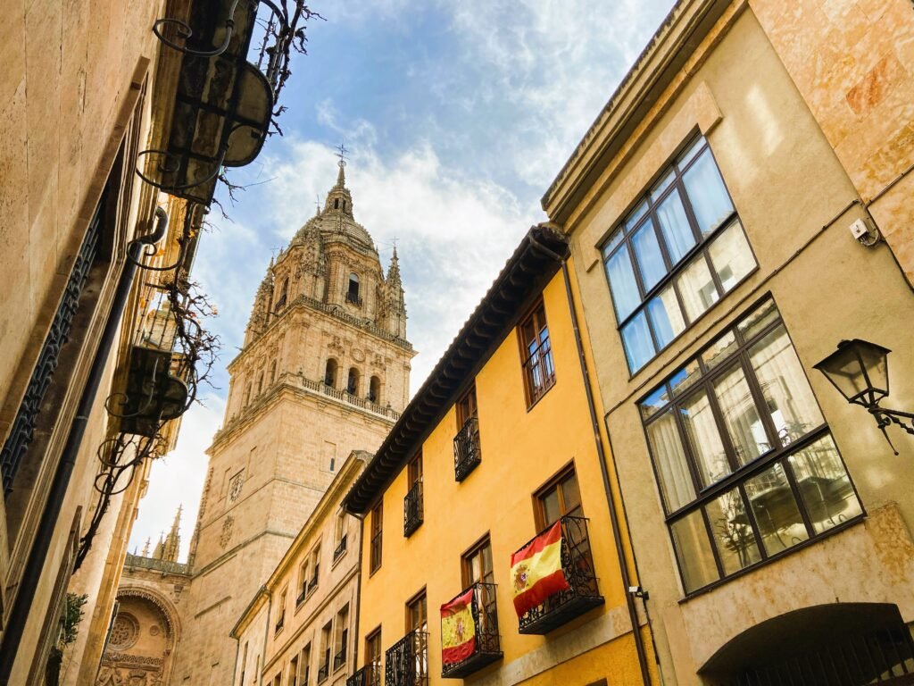 Um dia em Salamanca Espanha