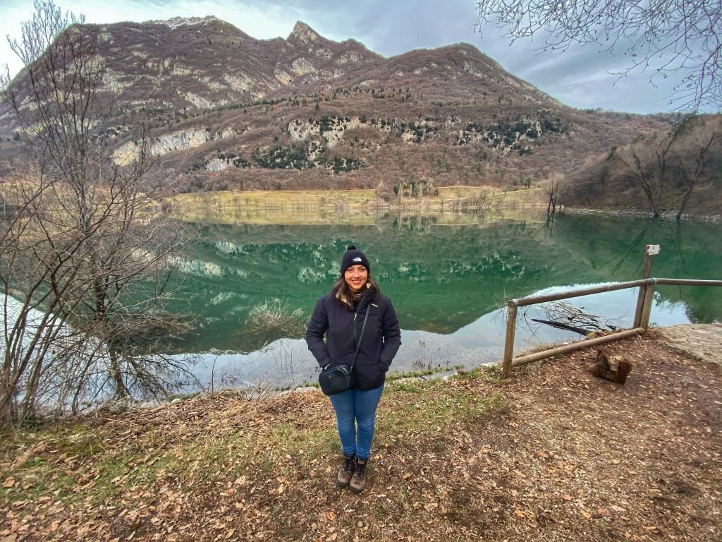 Lago di tenno nas dolomitas Trentino alto adige