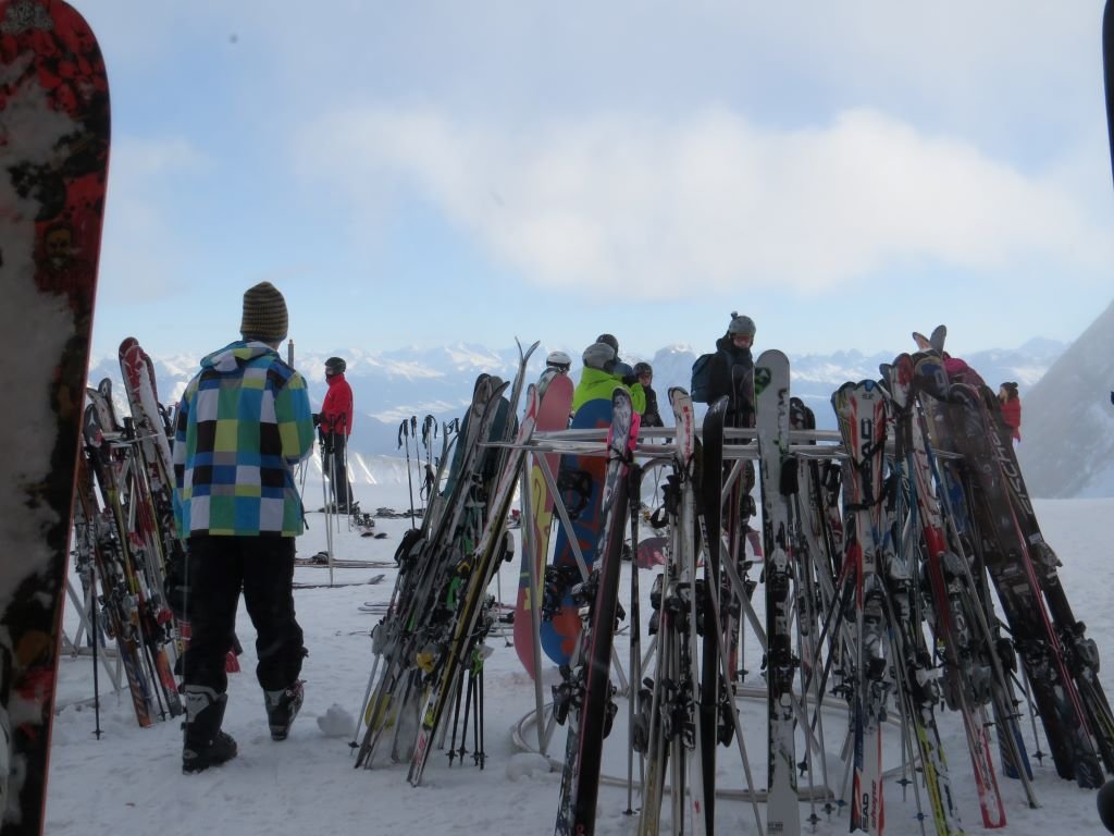 esquiar em zugspitze