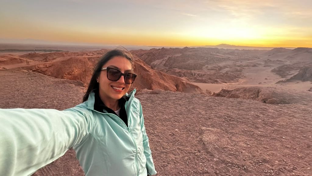 Por do Sol Vale de la Luna